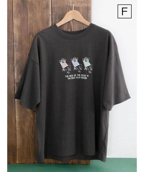 CRAFT STANDARD BOUTIQUE(クラフトスタンダードブティック)の「URANIWA CAMPERS プリントTEE *◆(Tシャツ/カットソー・レディース・I/J/H/F/A/B/G/K/L/D/E/C・M/L/S)」の18枚目の写真