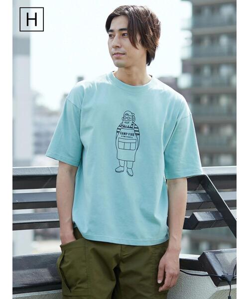 CRAFT STANDARD BOUTIQUE(クラフトスタンダードブティック)の「URANIWA CAMPERS プリントTEE *◆(Tシャツ/カットソー・レディース・I/J/H/F/A/B/G/K/L/D/E/C・M/L/S)」の20枚目の写真