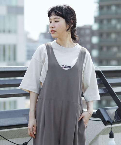 CRAFT STANDARD BOUTIQUE(クラフトスタンダードブティック)の「URANIWA CAMPERS プリントTEE *◆(Tシャツ/カットソー・レディース・I/J/H/F/A/B/G/K/L/D/E/C・M/L/S)」の3枚目の写真