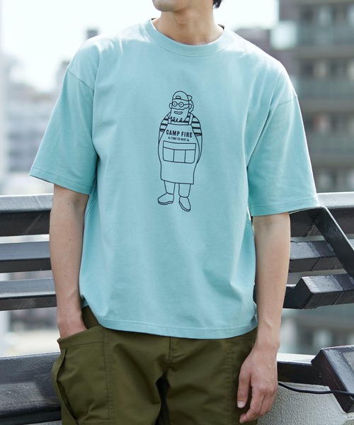 CRAFT STANDARD BOUTIQUE(クラフトスタンダードブティック)の「URANIWA CAMPERS プリントTEE *◆(Tシャツ/カットソー・レディース・I/J/H/F/A/B/G/K/L/D/E/C・M/L/S)」の9枚目の写真