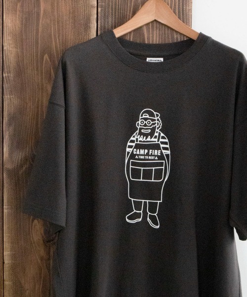 CRAFT STANDARD BOUTIQUE(クラフトスタンダードブティック)の「URANIWA CAMPERS プリントTEE *◆(Tシャツ/カットソー・レディース・I/J/H/F/A/B/G/K/L/D/E/C・M/L/S)」の10枚目の写真