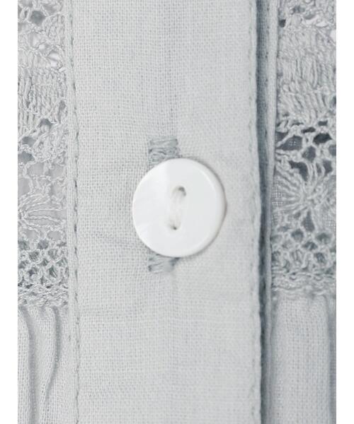 earth music&ecology（アースミュージックアンドエコロジー）の「レースピンタック ワンピース（ワンピース・レディース・ブラック/オフホワイト/サックスブルー・FREE）」の7枚目の写真