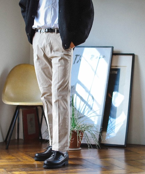 BEAMS LIGHTS（ビームスライツ）の「BEAMS LIGHTS / ストレッチ スタンダード チノ（チノパンツ・メンズ・ネイビー/オリーブ/ブラウン系その他2・S/M/L/XL）」の20枚目の写真