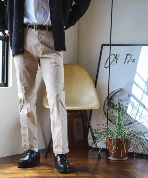 BEAMS LIGHTS（ビームスライツ）の「BEAMS LIGHTS / ストレッチ スタンダード チノ（チノパンツ・メンズ・ネイビー/オリーブ/ブラウン系その他2・S/M/L/XL）」の21枚目の写真