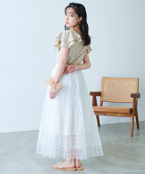 新品✳︎Parkes 半袖リバティブラウス✳︎Violetta ヴィオレッタ 新品✳︎Parkes 半袖リバティブラウス✳︎Violetta ヴィオレッタ