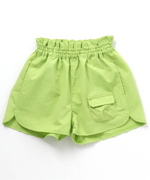 BREEZE（ブリーズ）の「アクティブショートパンツ_水陸両用_撥水加工（その他パンツ・キッズ・ネイビー/ライム/ベージュ/ピンク/レインボー/ラベンダー・110/120/100/140/150/130/90）」の3枚目の写真