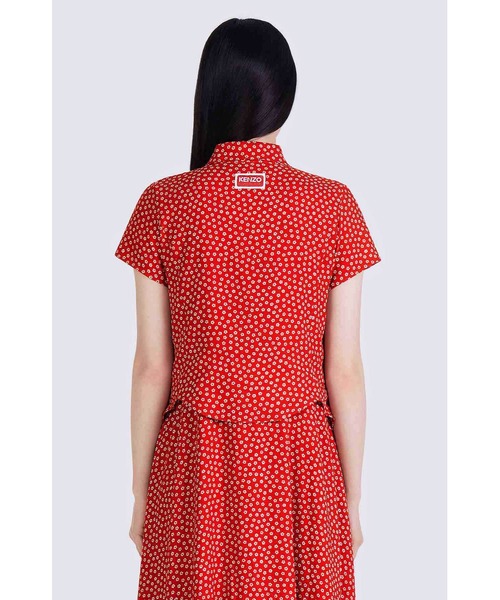 残り僅か！KENZO SAKURA FLOWER ワンピース ミディドレス 花柄 KENZO（ケンゾー）の「'Sakura Flower' ミディ ドレス