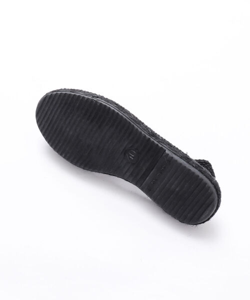 La Manual Alpargatera（マヌアル・アルパルガテラ）の「【LA MANUAL ALPARGATERA/ラ マヌアル アルパルガテラ】エスパドリーユ サンダル（サンダル・メンズ・ブラック/グレー・41/40/42）」の19枚目の写真