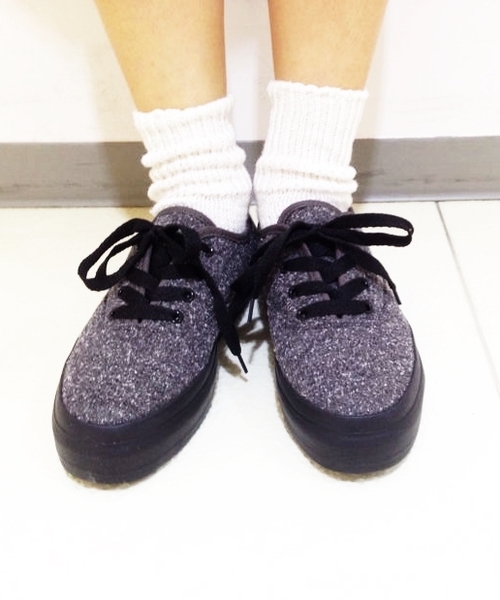 Kastane（カスタネ）の「【Kastane】厚底スニーカー（スニーカー・レディース・グリーン/チャコールグレー/アイボリー・37/38/36）」の3枚目の写真