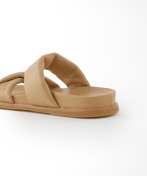 Tony Bianco（トニービアンコ）の「【TONY BIANCO/トニービアンコ】2ストラップコンフォートサンダル（サンダル・レディース・ベージュ・39/36/37/38）」の8枚目の写真