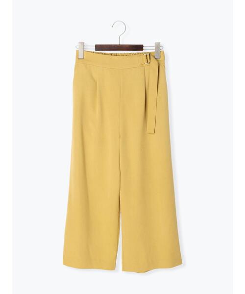 Te chichi（テチチ）の「ワイドクロップドパンツ（その他パンツ・レディース・ネイビー/ピンク/イエロー/ブルー・ﾌﾘ-）」の20枚目の写真