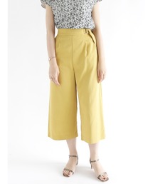 ワイドクロップドパンツ