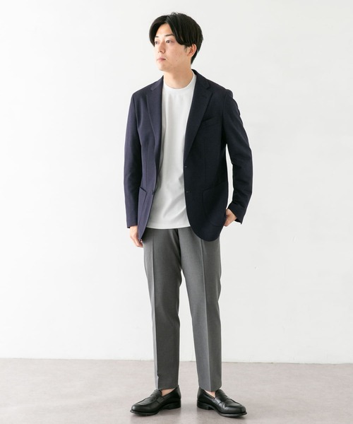 URBAN RESEARCH DOORS（アーバンリサーチドアーズ）の「LIFE STYLE TAILOR　ウールライク2WAYストレッチパンツ（スーツパンツ・メンズ・ブラウン/グレー・44/46/48/50）」の22枚目の写真