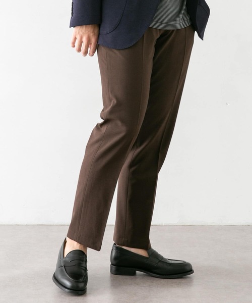 URBAN RESEARCH DOORS（アーバンリサーチドアーズ）の「LIFE STYLE TAILOR　ウールライク2WAYストレッチパンツ（スーツパンツ・メンズ・ブラウン/グレー・44/46/48/50）」の16枚目の写真