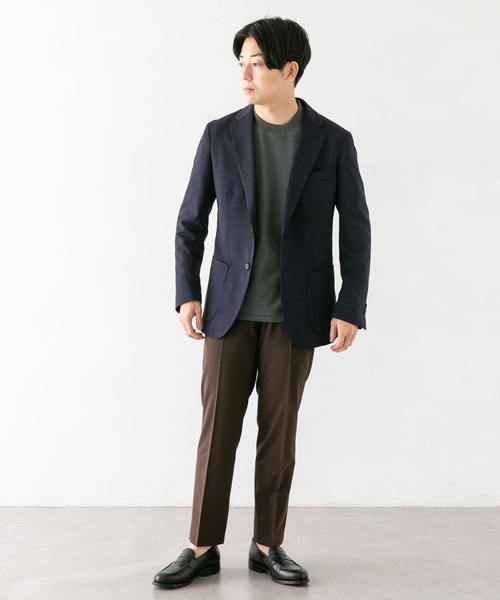URBAN RESEARCH DOORS（アーバンリサーチドアーズ）の「LIFE STYLE TAILOR　ウールライク2WAYストレッチパンツ（スーツパンツ・メンズ・ブラウン/グレー・44/46/48/50）」の15枚目の写真