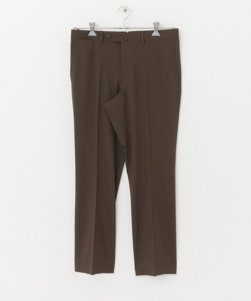 URBAN RESEARCH DOORS（アーバンリサーチドアーズ）の「LIFE STYLE TAILOR　ウールライク2WAYストレッチパンツ（スーツパンツ・メンズ・ブラウン/グレー・44/46/48/50）」の9枚目の写真