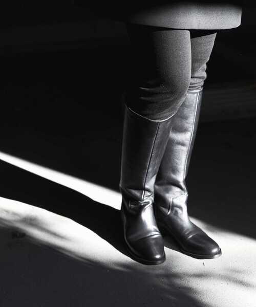 REMME(レメ)の「『25周年別注』REMME×URBAN RESEARCH ラムレザーロングブーツ(ブーツ・レディース・ブラック・38/36/37)」の6枚目の写真