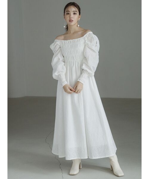 レースマキシワンピース ワンピース Calnamur カルナムール のファッション通販 Zozotown