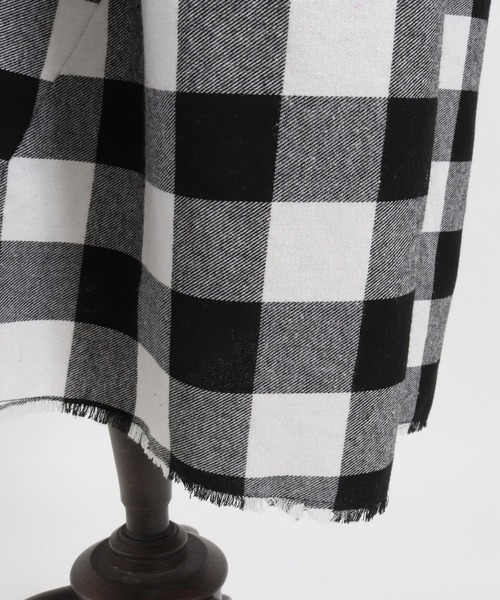 GLIMCLAP(グリムクラップ)の「mj8728-Plaid pattern-viyella material gownish design jacket ジャケット(その他アウター・メンズ・イエロー/ホワイト/レッド/グリーン・S/L/M)」の19枚目の写真