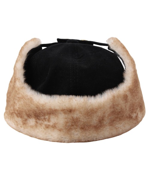 EXAMPLE(エグザンプル)の「EXAMPLE PATCH CORDUROY FLAP CAP(キャップ・メンズ・ブラック・FREE)」の5枚目の写真