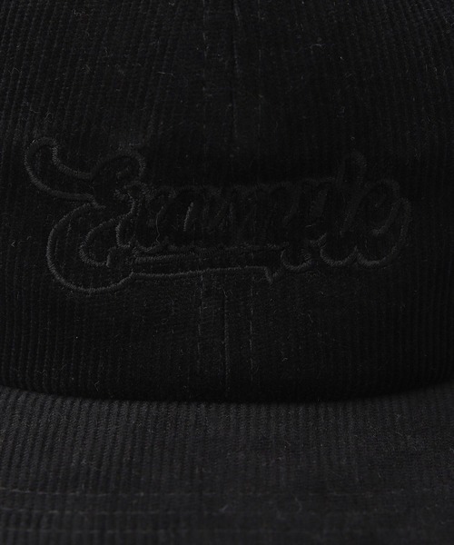 EXAMPLE(エグザンプル)の「EXAMPLE PATCH CORDUROY FLAP CAP(キャップ・メンズ・ブラック・FREE)」の6枚目の写真