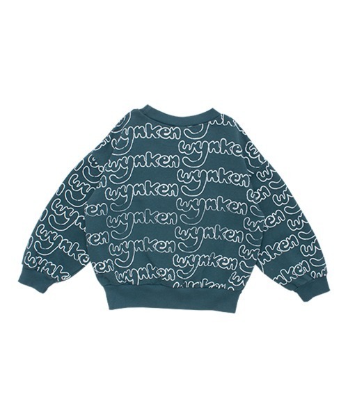 Wynken（ウィンケン）の「Wynken / グラフィックロゴ トレーナー（スウェット・キッズ・モスグリーン/レンガ・4Y/8Y/10Y/6Y/2Y）」の4枚目の写真