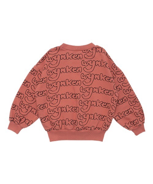 Wynken（ウィンケン）の「Wynken / グラフィックロゴ トレーナー（スウェット・キッズ・モスグリーン/レンガ・4Y/8Y/10Y/6Y/2Y）」の6枚目の写真