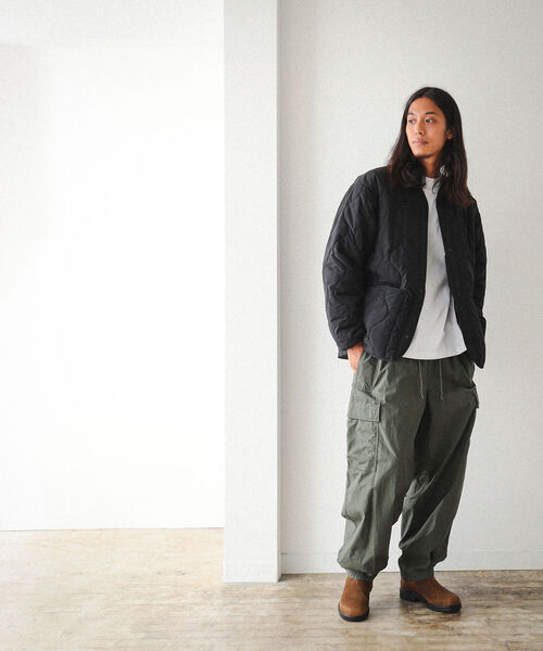 BEAMS（ビームス）の「BEAMS / バルーン イージー パンツ（その他パンツ・メンズ・ブラック/オリーブ・M/L/S/XL）」の3枚目の写真