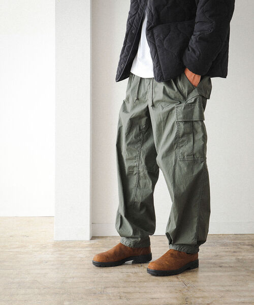 BEAMS（ビームス）の「BEAMS / バルーン イージー パンツ（その他パンツ・メンズ・ブラック/オリーブ・M/L/S/XL）」の5枚目の写真