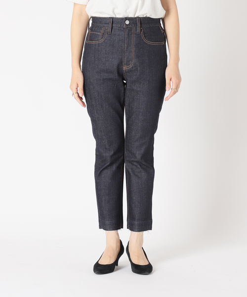 JOURNAL STANDARD（ジャーナルスタンダード）の「リラックスストレートデニム（デニムパンツ・レディース・ブラック系その他/ネイビー/ブルー系その他・36/40/38）」の14枚目の写真