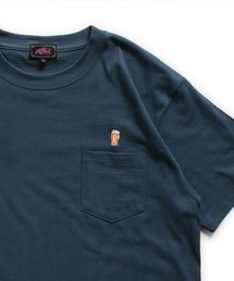 Drunk 1p pocket Tee BEER ワンポイント ポケット付き Tシャツ