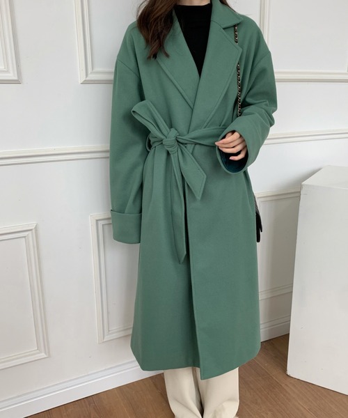 ABITOKYO（アビトーキョー）の「ベルト付きロングチェスター