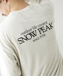 Snow Peak | ◆【SNOWPEAK / スノーピーク】Classic Logo Printed ロングスリーブTシャツ(Tシャツ/カットソー)
