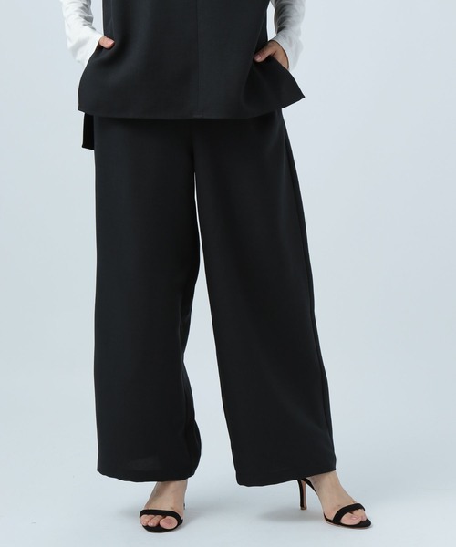 BAYFLOW(ベイフロー)の「イージーワイドパンツ(その他パンツ・レディース・ブラウン/ブラック/ライトベージュ・SMALL/MEDIUM)」の12枚目の写真