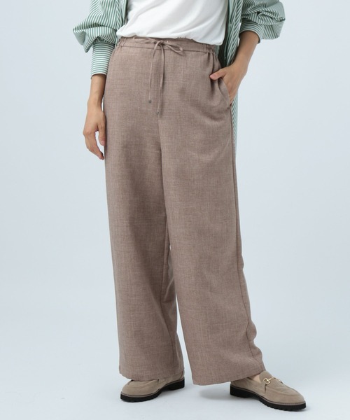 BAYFLOW(ベイフロー)の「イージーワイドパンツ(その他パンツ・レディース・ブラウン/ブラック/ライトベージュ・SMALL/MEDIUM)」の14枚目の写真