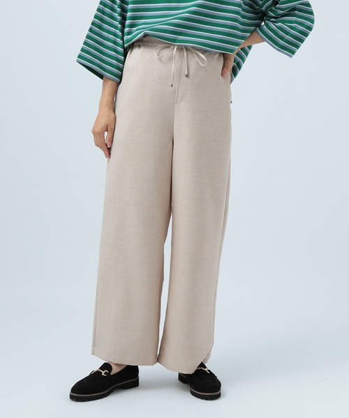 BAYFLOW(ベイフロー)の「イージーワイドパンツ(その他パンツ・レディース・ブラウン/ブラック/ライトベージュ・SMALL/MEDIUM)」の16枚目の写真