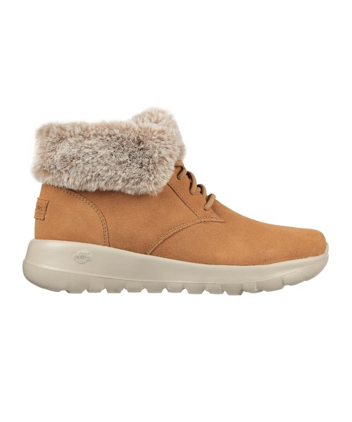 SKECHERS(スケッチャーズ)の「SKECHERS ON-THE-GO JOY-PLUSH DREAMS / スケッチャーズ オン ザ ゴー ジョイ-プラッシュ ドリーム(ブーツ・レディース・ブラウン・22.5cm/23cm/23.5cm/24cm/24.5cm/25cm)」の2枚目の写真