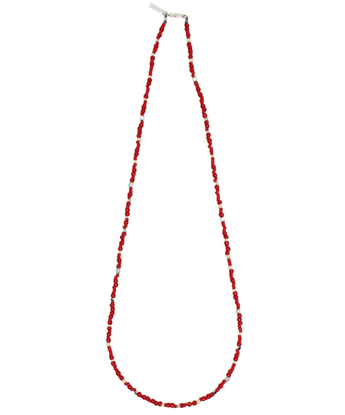 CIAOPANIC（チャオパニック）の「【Ciaopanic】ビーズネックレス（ネックレス・メンズ・ブルー/レッド/サックスブルー/ホワイト/ブラック・FREE）」の5枚目の写真