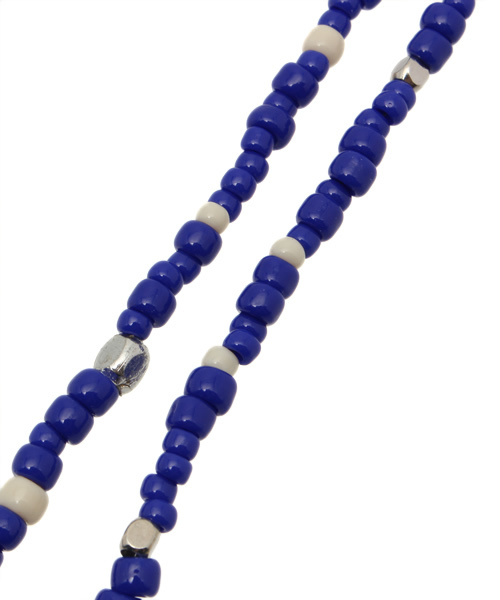 CIAOPANIC（チャオパニック）の「【Ciaopanic】ビーズネックレス（ネックレス・メンズ・ブルー/レッド/サックスブルー/ホワイト/ブラック・FREE）」の7枚目の写真