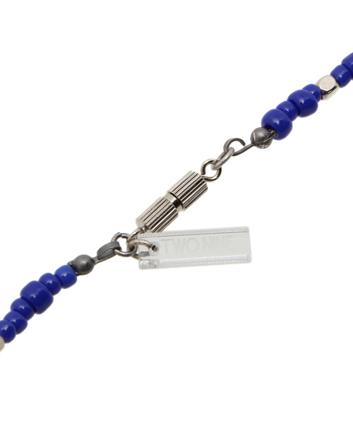 CIAOPANIC（チャオパニック）の「【Ciaopanic】ビーズネックレス（ネックレス・メンズ・ブルー/レッド/サックスブルー/ホワイト/ブラック・FREE）」の8枚目の写真