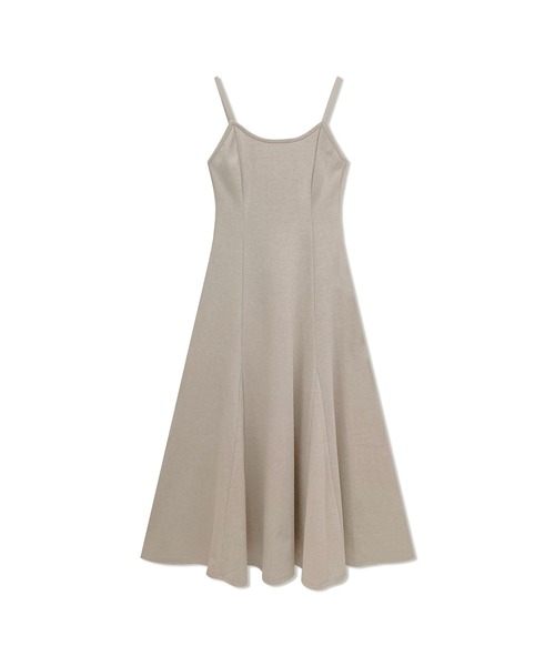 ANDGEEBEE(アンジービー)の「シャツキャミワンピセット(ワンピース・レディース・ブラック/ベージュ・MEDIUM)」の10枚目の写真