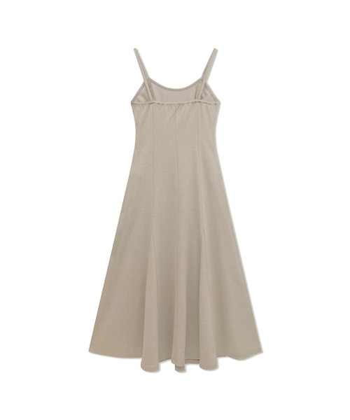 ANDGEEBEE(アンジービー)の「シャツキャミワンピセット(ワンピース・レディース・ブラック/ベージュ・MEDIUM)」の13枚目の写真