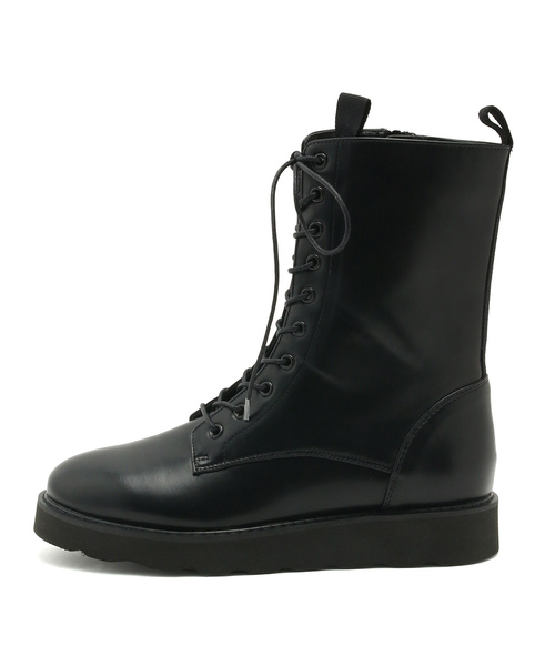 ADAM ET ROPE'(アダムエロペ)の「コンバットブーツ(ブーツ・レディース・ブラック・24.0cm/23.5cm/24.5cm/23.0cm)」の11枚目の写真