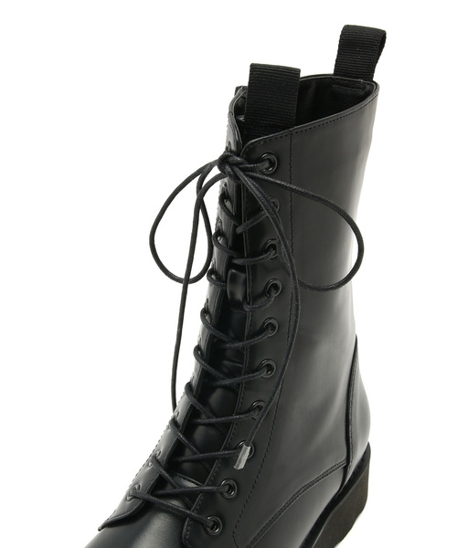 ADAM ET ROPE'(アダムエロペ)の「コンバットブーツ(ブーツ・レディース・ブラック・24.0cm/23.5cm/24.5cm/23.0cm)」の15枚目の写真
