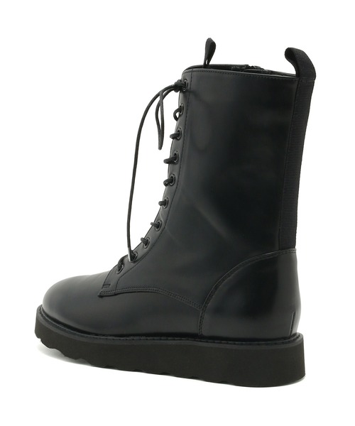 ADAM ET ROPE'(アダムエロペ)の「コンバットブーツ(ブーツ・レディース・ブラック・24.0cm/23.5cm/24.5cm/23.0cm)」の4枚目の写真