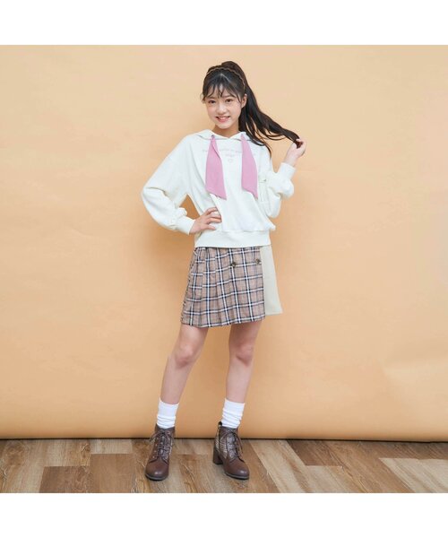 algy(アルジー)の「トレンチ風セットアップ(セットアップ・キッズ・ベージュ/ラベンダー・SMALL/MEDIUM/X-SMALL/XX-SMALL)」の11枚目の写真