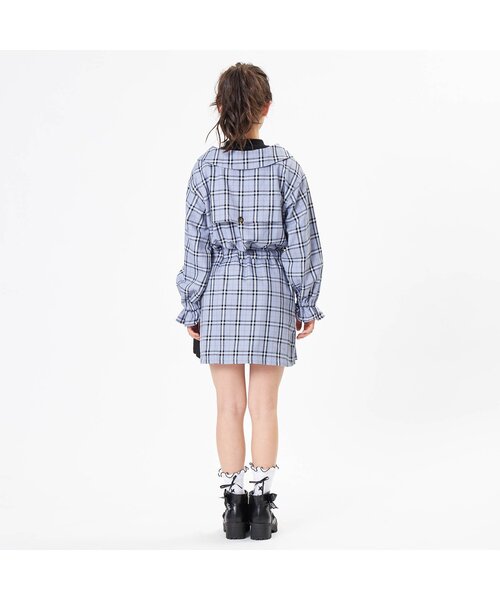 algy(アルジー)の「トレンチ風セットアップ(セットアップ・キッズ・ベージュ/ラベンダー・SMALL/MEDIUM/X-SMALL/XX-SMALL)」の14枚目の写真