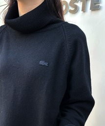 LACOSTE | ミドルゲージタートルネックニットセーター(ニット/セーター)