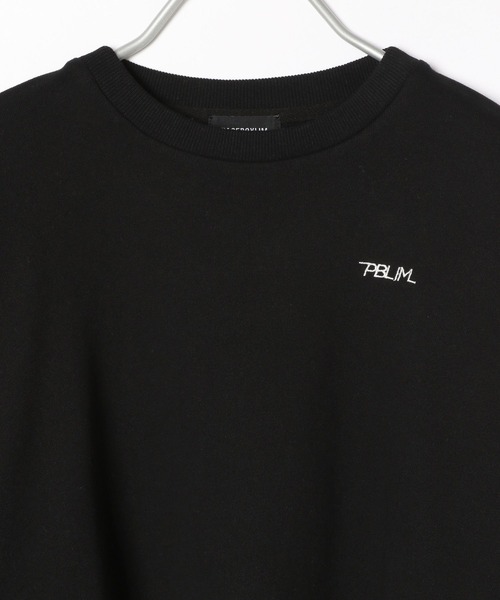 PBLIM（ページボーイリム）の「PAGEBOYLIM/シンプルショートスウェット（スウェット・レディース・ブラック/オフホワイト/オレンジ・FREE）」の14枚目の写真