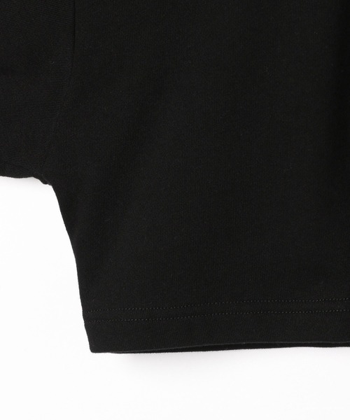 PBLIM（ページボーイリム）の「PAGEBOYLIM/シンプルショートスウェット（スウェット・レディース・ブラック/オフホワイト/オレンジ・FREE）」の17枚目の写真